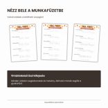 Fall Vibes Lettering gyakorlófüzet – digitális PDF