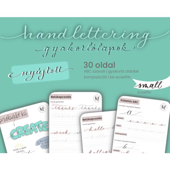 Nyújtott betűk | digitális munkafüzet 