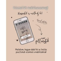   Social Media Lettering Pack - Kézzel írt digitális matricacsomag