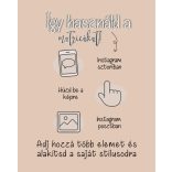 Social Media Lettering Pack - Kézzel írt digitális matricacsomag
