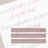 Tavaszi Kalligráfia Digitális Munkafüzet-A betűk ébredése